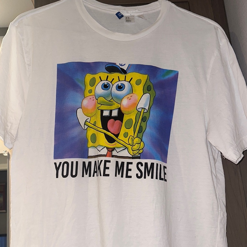 H&M SpongeBob SquarePants Graphic T shirt
